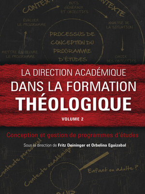 cover image of La direction académique dans la formation théologique, volume 2